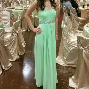 Mint Green Formal dress